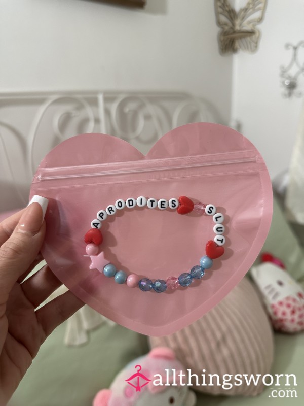 Aphrodite’s Good Boys Club™ Customized Bracelet 💘 | For Goddess’s Subs Slaves & Sissies