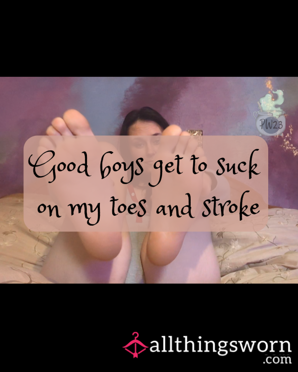 Good Boys Get To Suck & Stroke