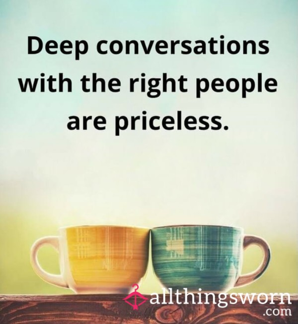 Good Conversation Is Hard To Beat…