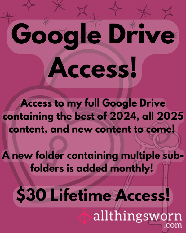 Google Drive Lifetime Access $30!!