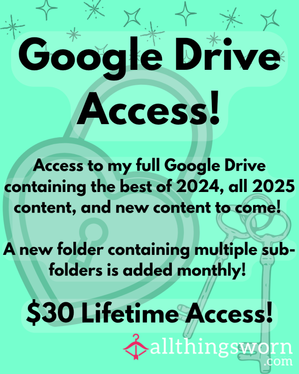 Google Drive Lifetime Access $30!!