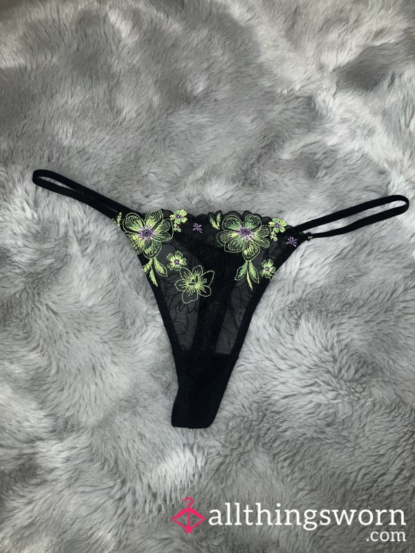 Gorgeous Black Thong