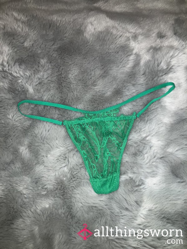 Gorgeous Green Thong
