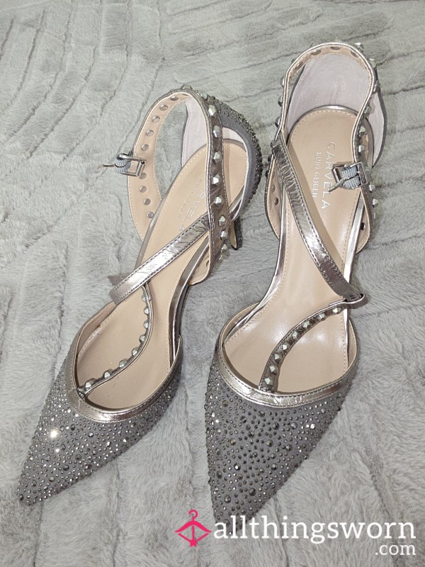 Gorgeous Silver Heels