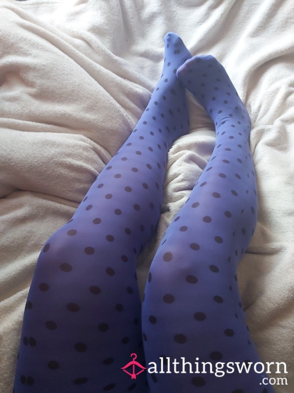 ***SOLD*** Gorgeous Spotty Tights Stretchy