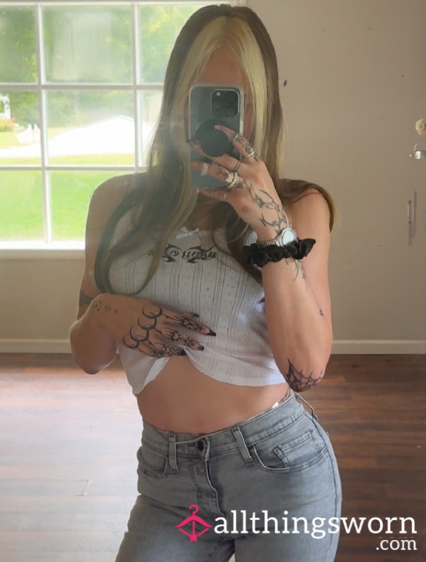 Goth And Tatted Girl Nude Custom Photo Set 🕷️🕸️