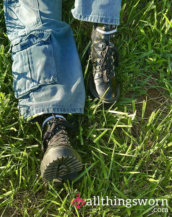 Goth Chunky Combat Boots