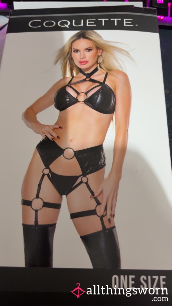 Goth Girl Oso Lingerie Set
