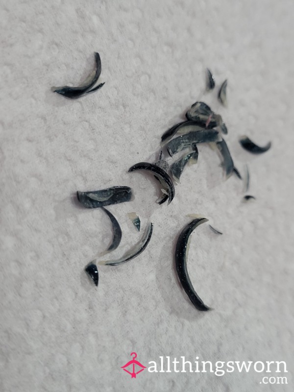 Goth Girlfriend Toe Nail Clippings ☠️