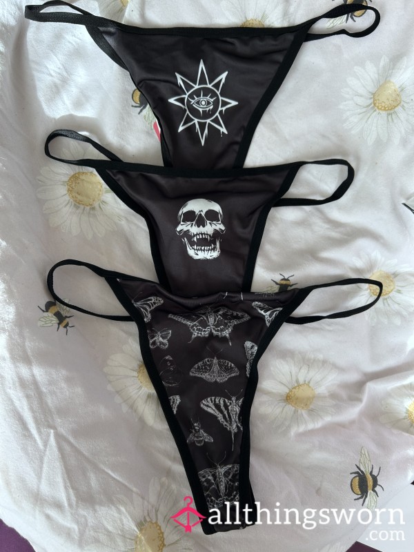 Gothic Thongs 🖤⛓️‍💥