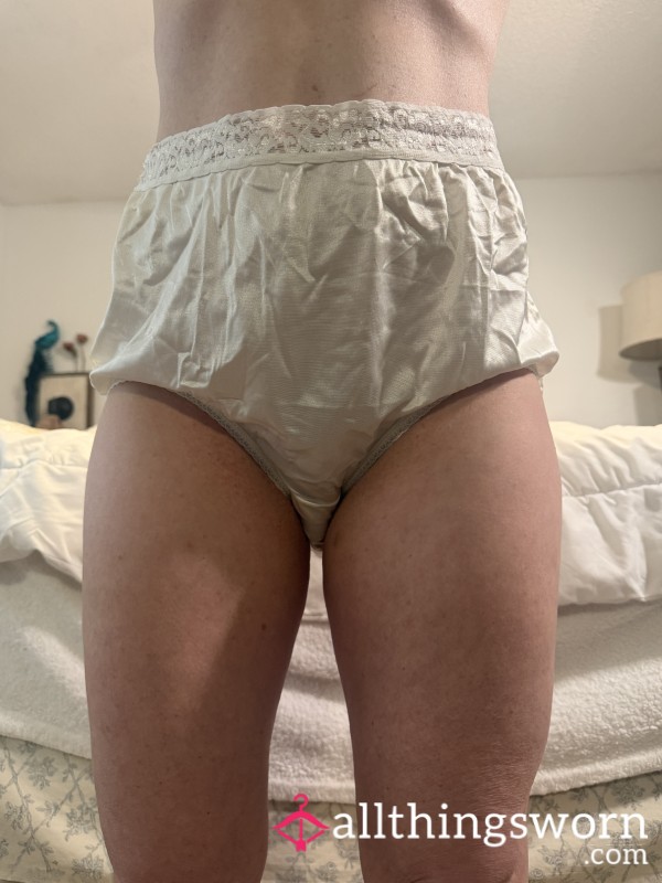 Silky Granny Panties Size 10 Vintage Bloomers