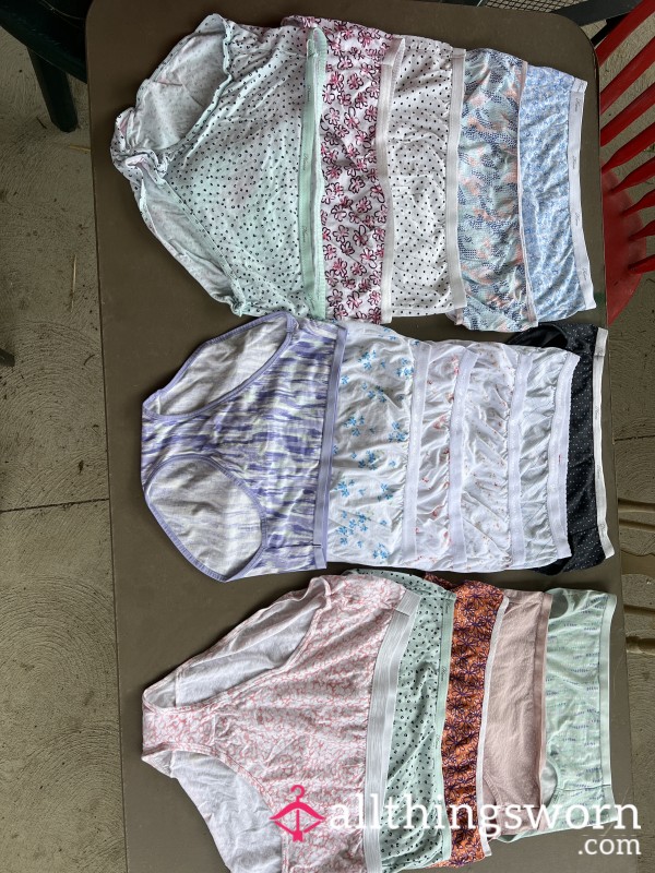 GRANNY Panty Cotton Gun With Seven Day Wear Pick Your Pair