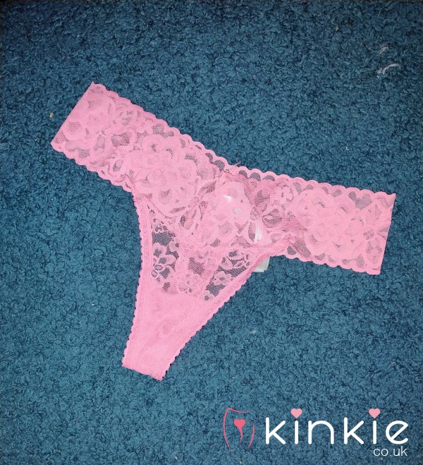 Granny's Pink Lace Panties