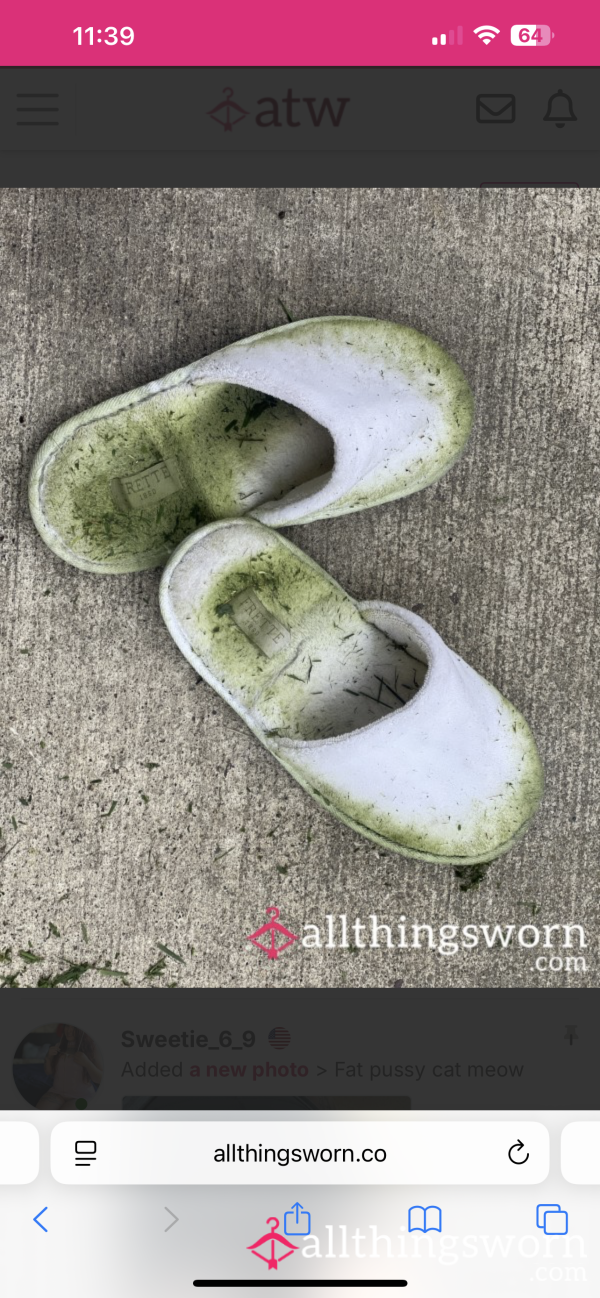 Gra** Slippers