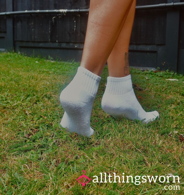 Gra** Stained Socks That I Wore Dancing Around In My Garden Yesterday 😉👄🌿