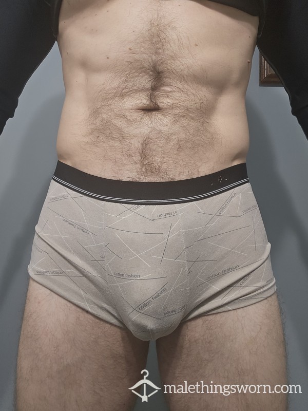 Gray Boxer Briefs