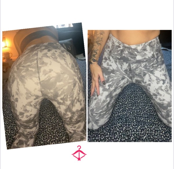 Gray Camo Leggings