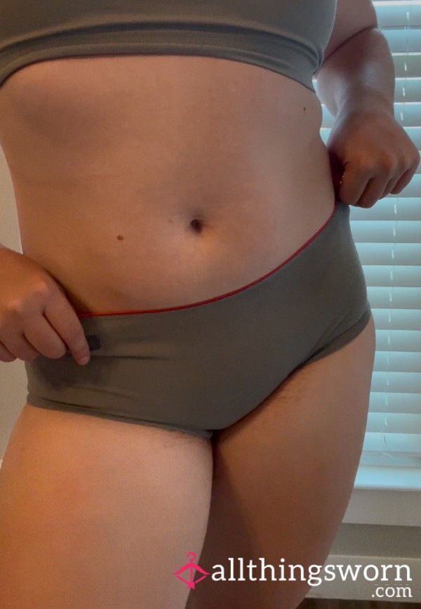 Gray Cheeky Panties