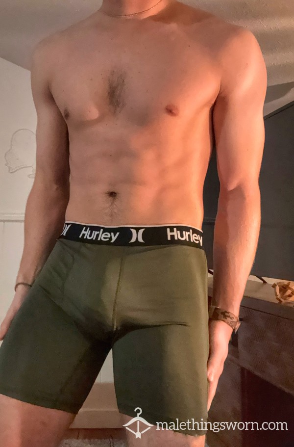 ***SOLD***Dark Green/Gray Hurley Boxer Briefs