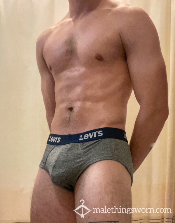 ***SOLD***Gray Levi Briefs