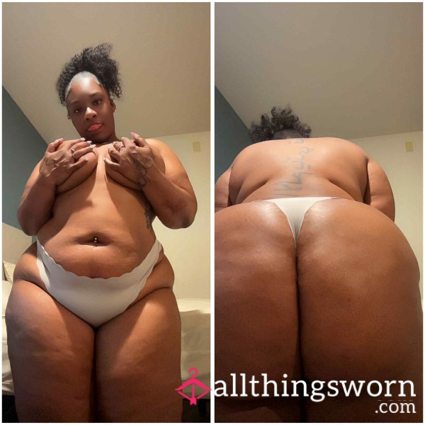 Gray Nylon XL Thong
