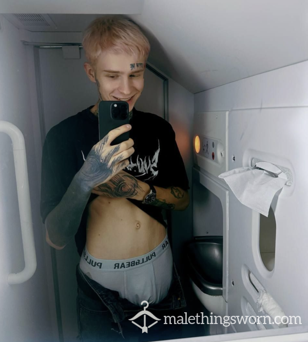 Gray Pull&Bear Boxers