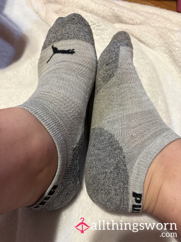 Gray Puma Socks