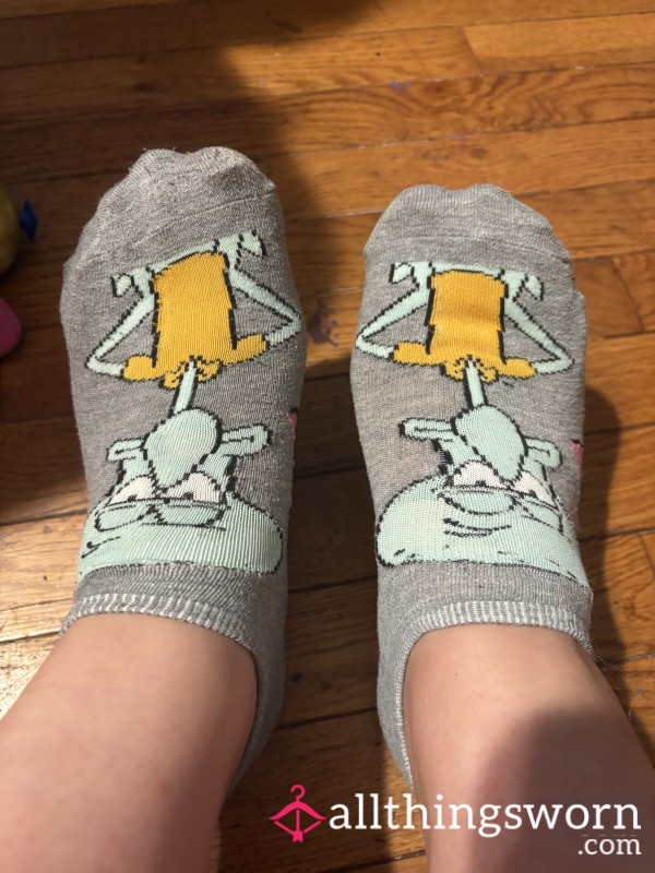 Gray Squid Socks