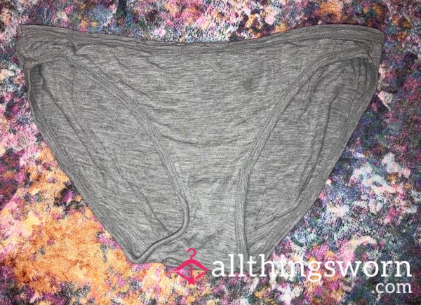 Gray Super Soft Bamboo Panty