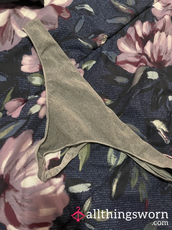 (SOLD) Gray Thong