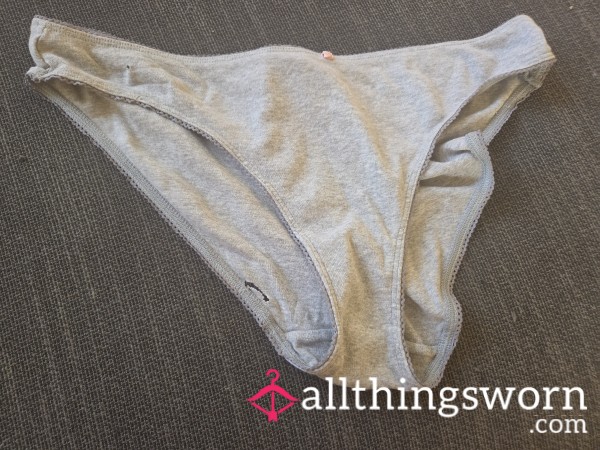 Gray Victoria Secret Underwear With Holes Size Xl
