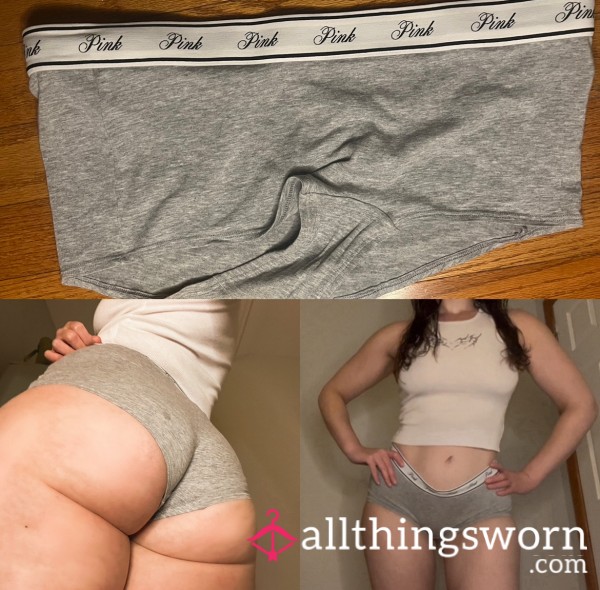 Gray VS Pink Boyshorts 🐺🩶