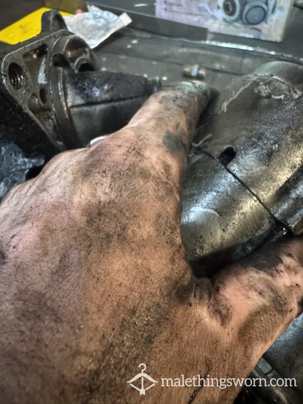 Greasy Oily Hands Being All S**y 😈