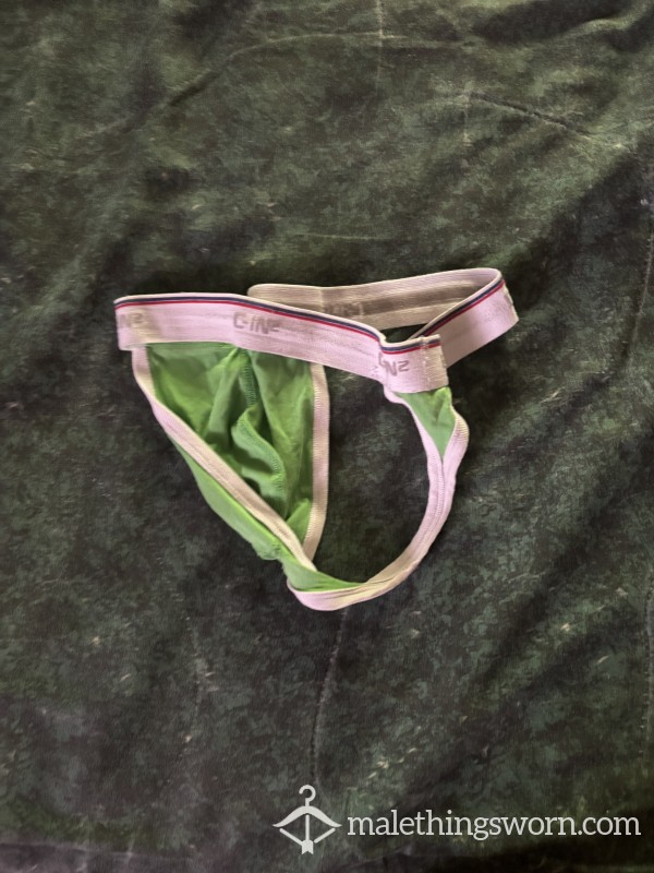 Green 2-Xist G-string Thong