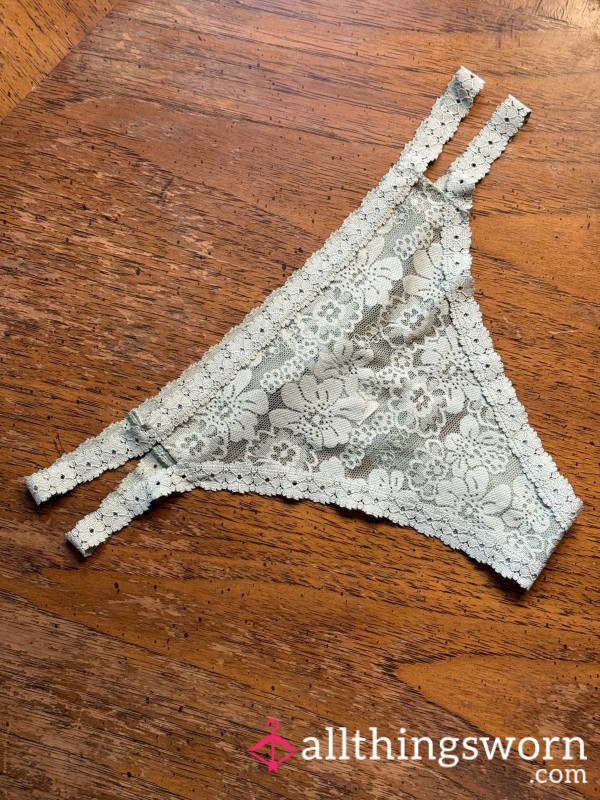 Green And Lacy Victoria's Secret Thong💚