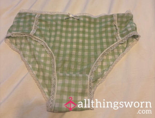 Green And White Full Back