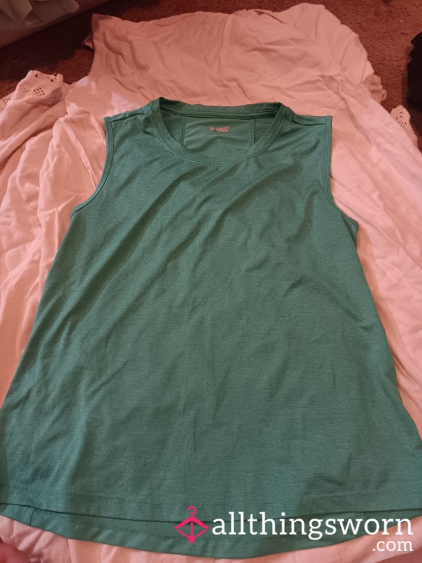 Green Avia Workout Tank – Worn Sweaty, And All Me