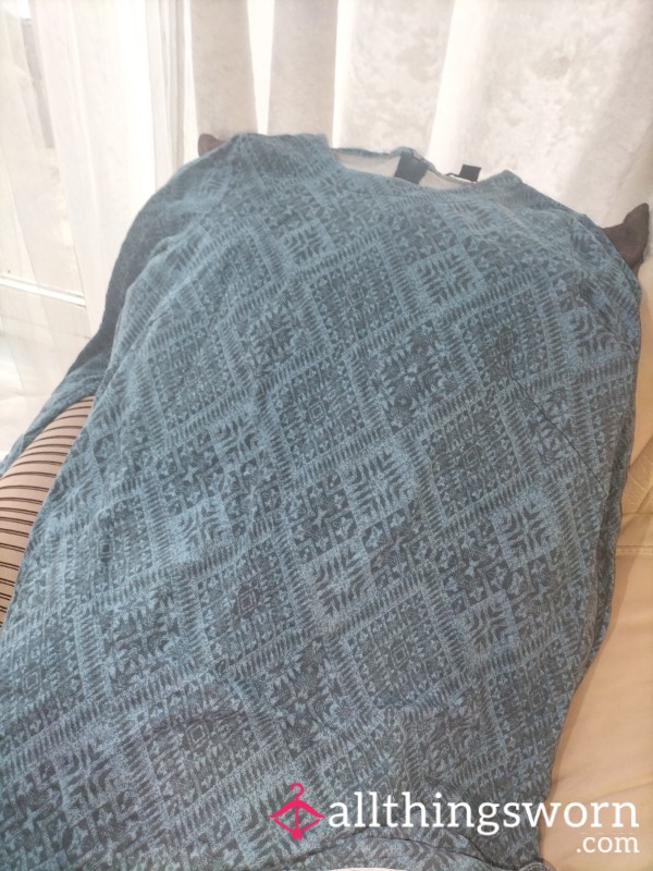Green Blue Dress 👗 Wear For Cleaning 🧹