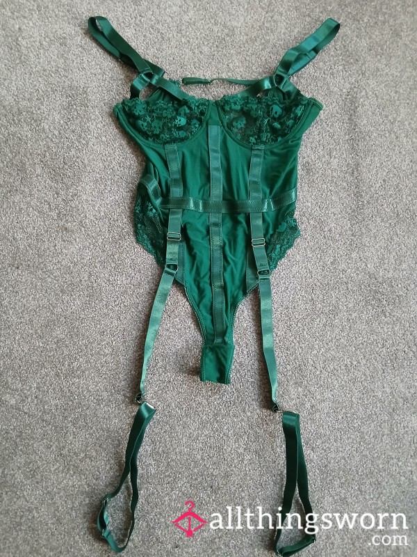 Green Bodysuit Basque