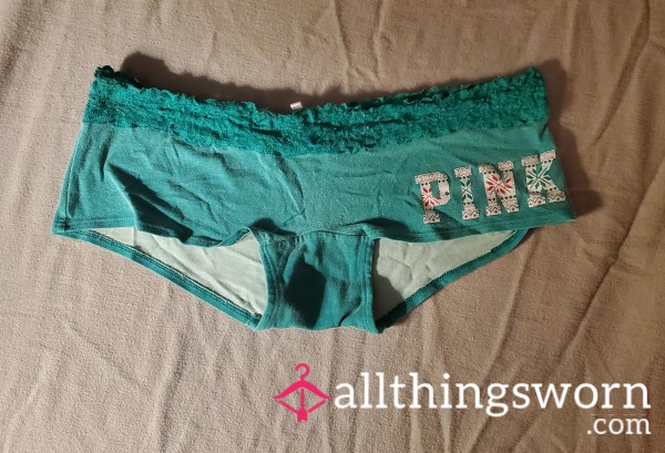 Green Boyshort Panties