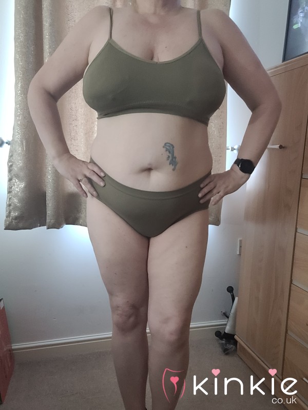 Green Bra And Knickers