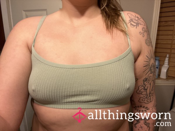 Green Cami Bra