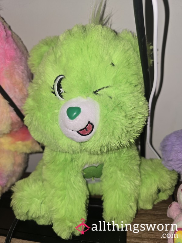 Green Care Bear Plushie