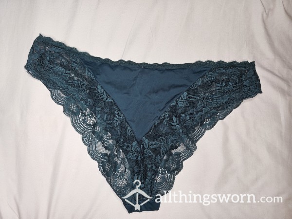 Green Cheeky Panties-Lacy