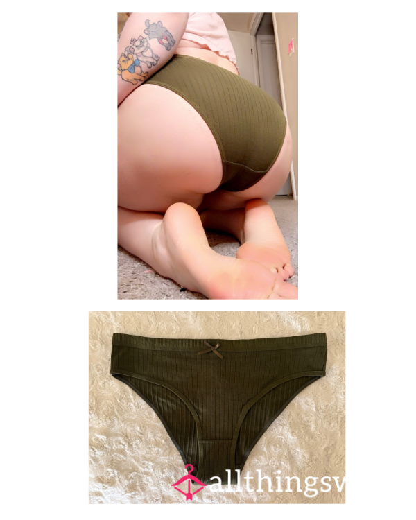 Green Cotton Cheekster