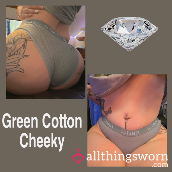 Green Cotton Cheeky ❤️