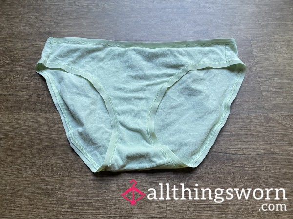 Green Cotton Panties