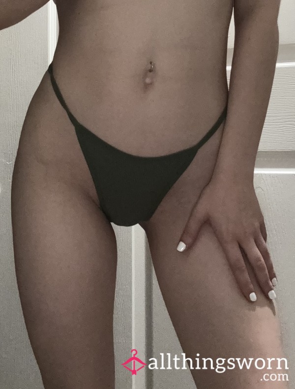 Green Cotton Thong💚