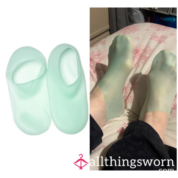 Green Exfoliating Foot Silicone Mask