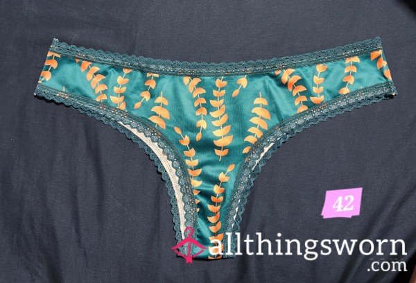 Green Fern Thong